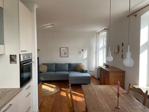 Hip apartment in the old Wadden Sea estate