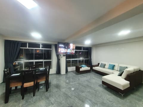 3 bedroom delux loft apartment.