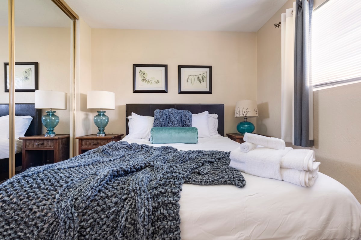 เตียงควีนไซส์ที่สะดวกสบายมาก!