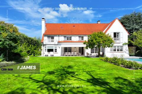 stunning luxury villa with pool in Knokke le Zoute