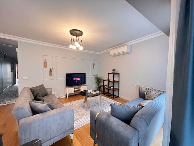 Modern life with balcony in Galata 3BR-Take a look