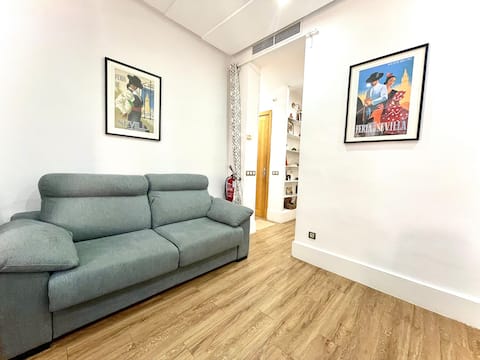 Successful Airbnb property: New apartment with very large rooftop in Sevilla