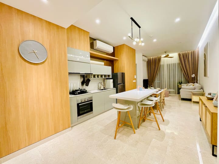 2BR Japandi Simplicity Home @ Lalaport Mall - Serviced