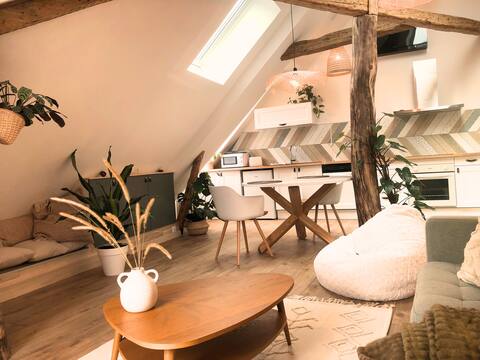 Apartment 'Le Lumière' with Jacuzzi