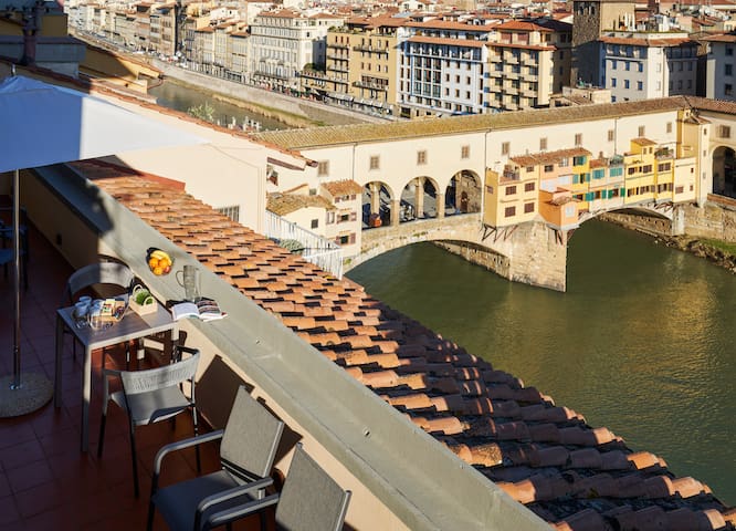 Attico Pontevecchio + Vista Duomo-Uffizi+Parking