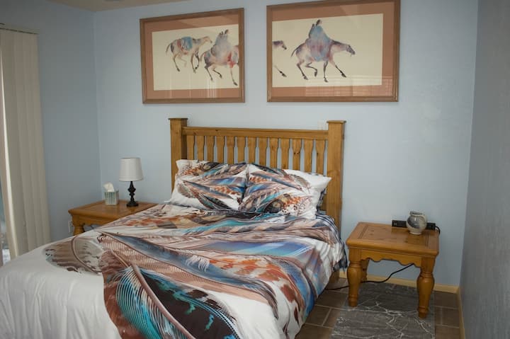 downstairs bedroom
