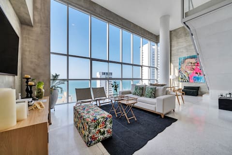 *Ocean*View*Luxury*2kingBeds/2bath w Ac*Near Beach