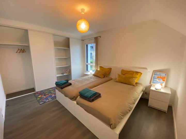 Chambre 3, 2 lits simples