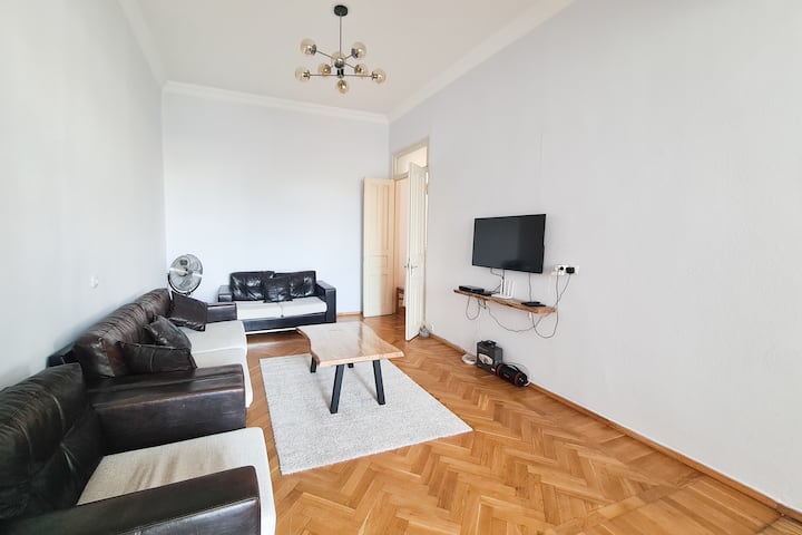 Best Area: Large Apartment With Cleaning Service - Tiflis