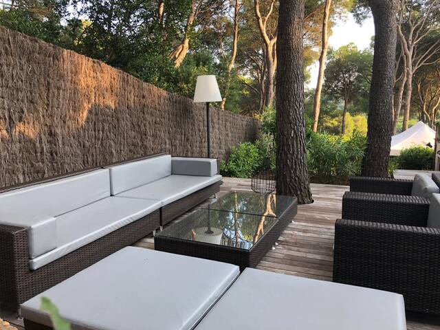 Walk to beach + private pool, gardens & terraces gallery image 5