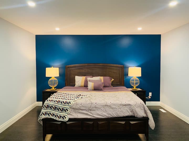 Massive 4BR w/ King beds, garage parking & wifi Houses for Rent in