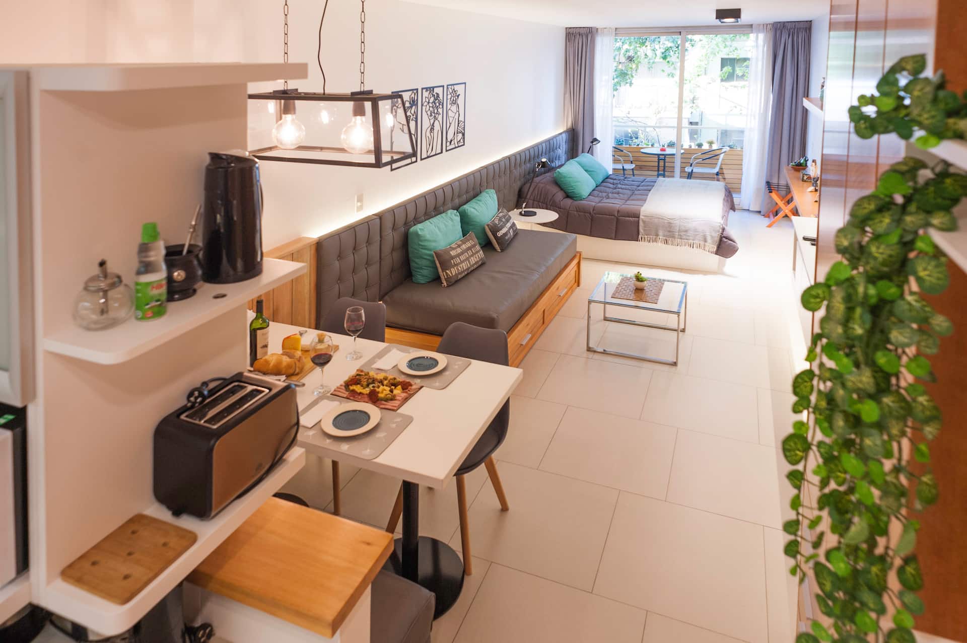 Departamento de 1 dormitorio en Palermo con pileta y parrilla