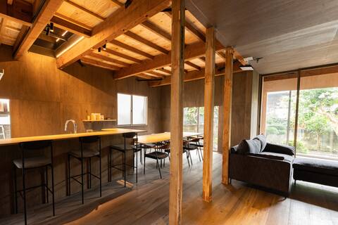 109 ㎡ [Can accommodate even 12 people] Relax stay with a Japanese modern spacious LDK and theater!Al