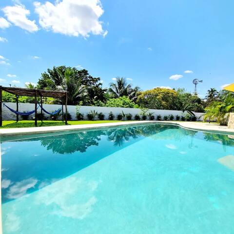 Hermoso Hotel en Izamal para Familias Grandes