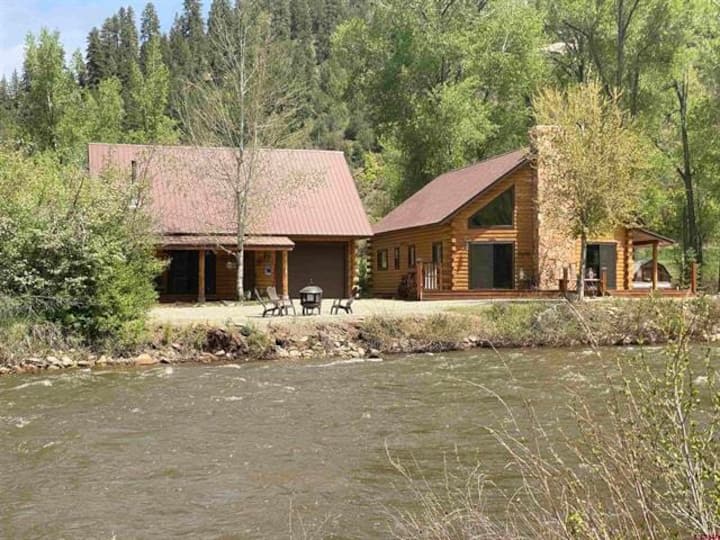 Cabin on the River Cabins for Rent in Dolores, Colorado, United