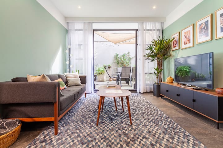 Delightful Apartment with Patio in Roma Norte