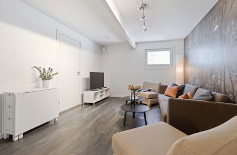 Top performing Airbnb: Apartment with two bedrooms, private entrance. Close to the city center. in Lillestrøm