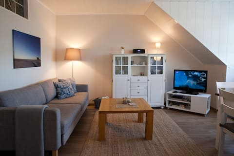 Erfolgreiche Airbnb-Immobilie: Spacious 3-room apartment with two bathrooms in Friedrichskoog