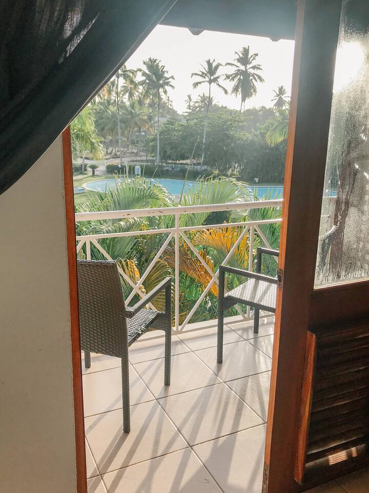 Balcony view from Bedroom 1