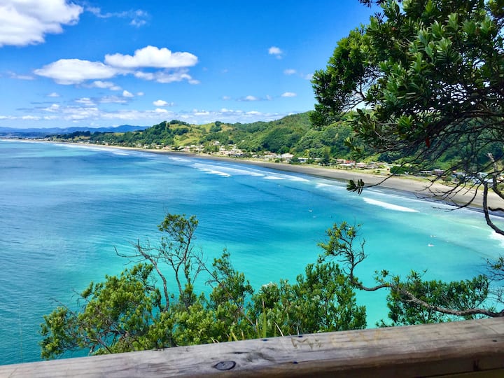 Ohope Map Ohope Beach- West End, 1 Bedroom, 50m from beach. - Holiday homes for ...