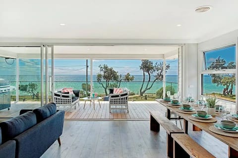 Popular Airbnb listing: Beach Front Haven with 180 Degree Views in Safety Beach