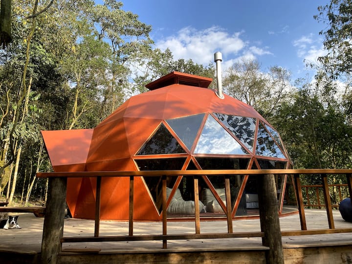Domo Matú. An experience in Mantiqueira. Dome houses for Rent in São Francisco Xavier, São
