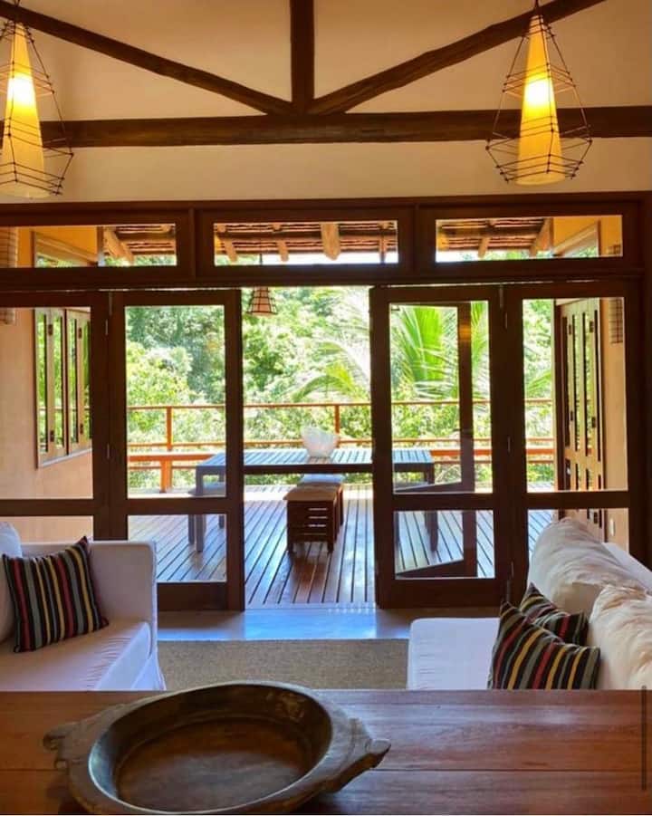 Hospedagem 3 quartos, com piscina