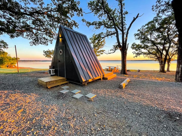 Tiny AFrame with lake access Kima 7 Tiny houses for Rent in