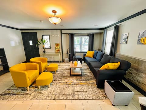 Cheerful ADA friendly 2 BR house near Beaumont