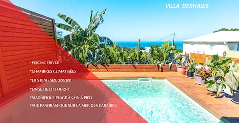 Beautiful villa with sea view & private pool / Easy access