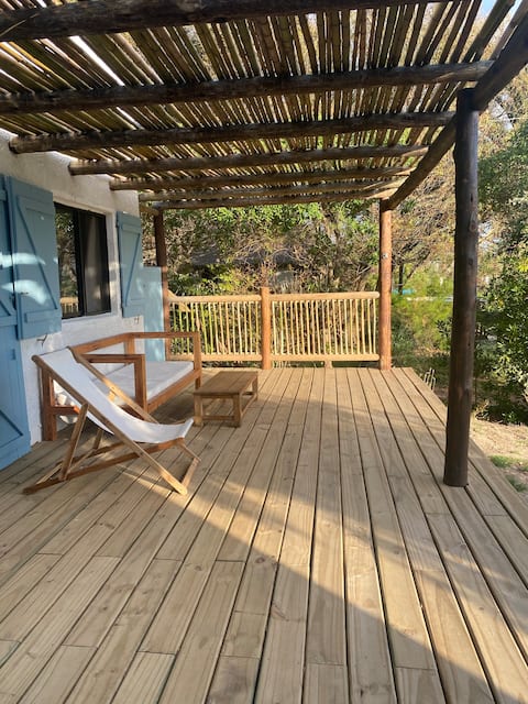 House overlooking the sea in Las Flores