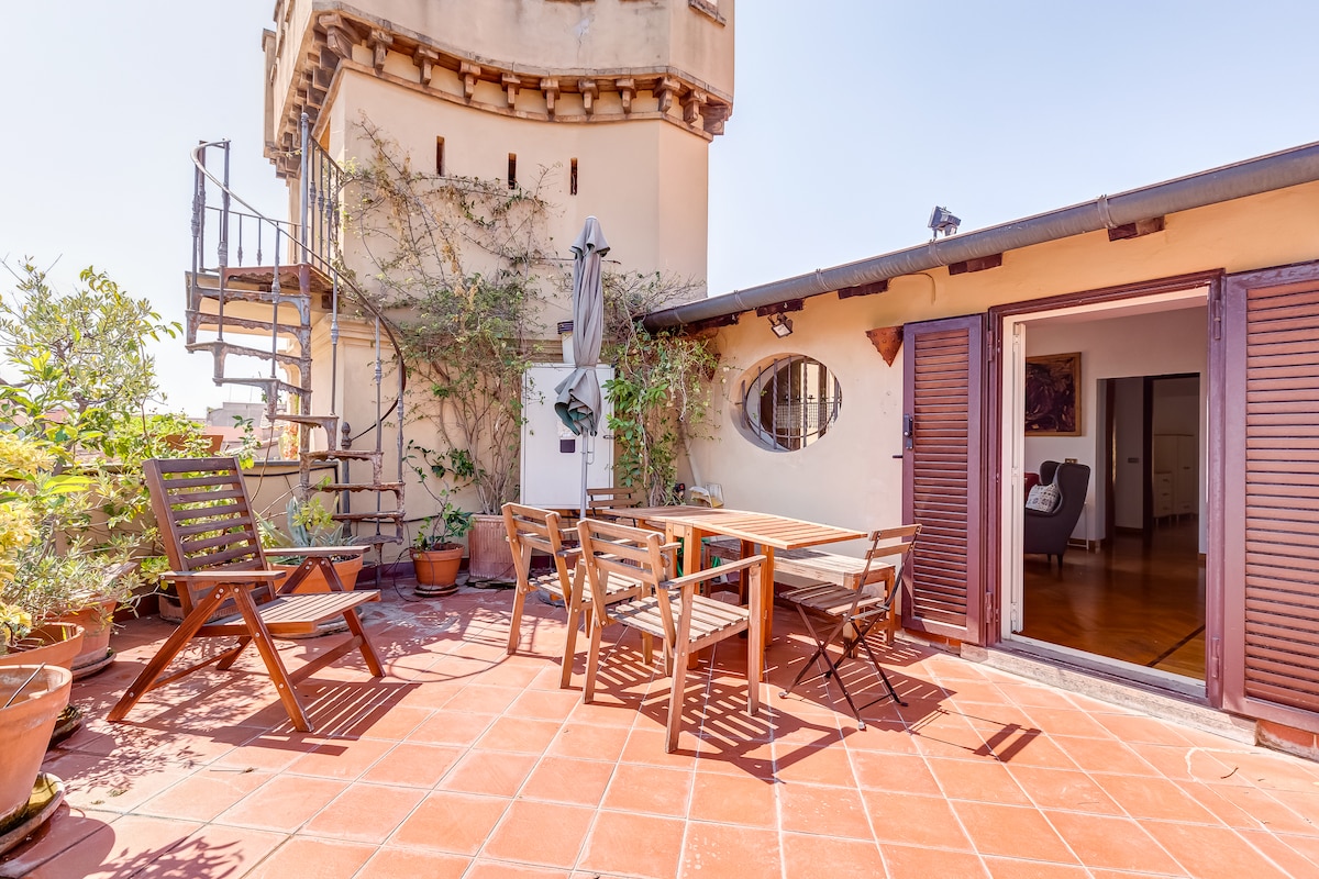 Colosseum Terrace Penthouse - Condominiums for Rent in Rome, Lazio ...