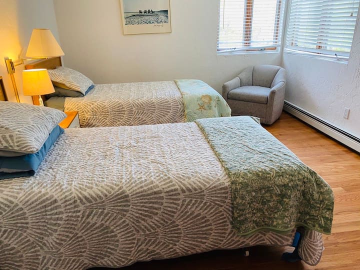 Ორი ერთადგილიანი საწოლი ოთახი