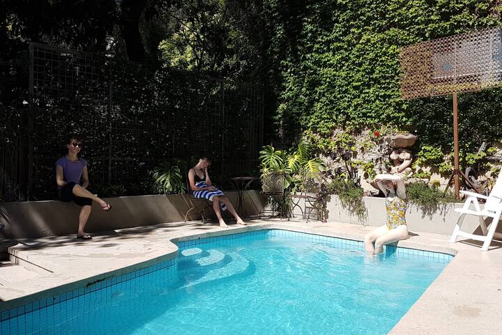 Historic 5 bedroom home with heated pool gallery image 5