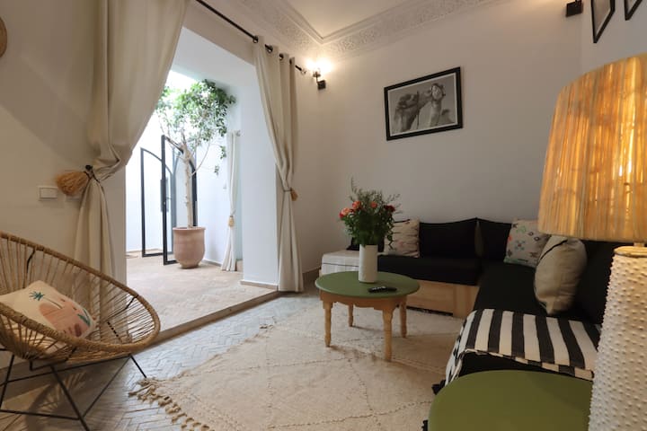 La Girafe Blanche à 7 Min à Pied De La Place Jemaa - Marrakech