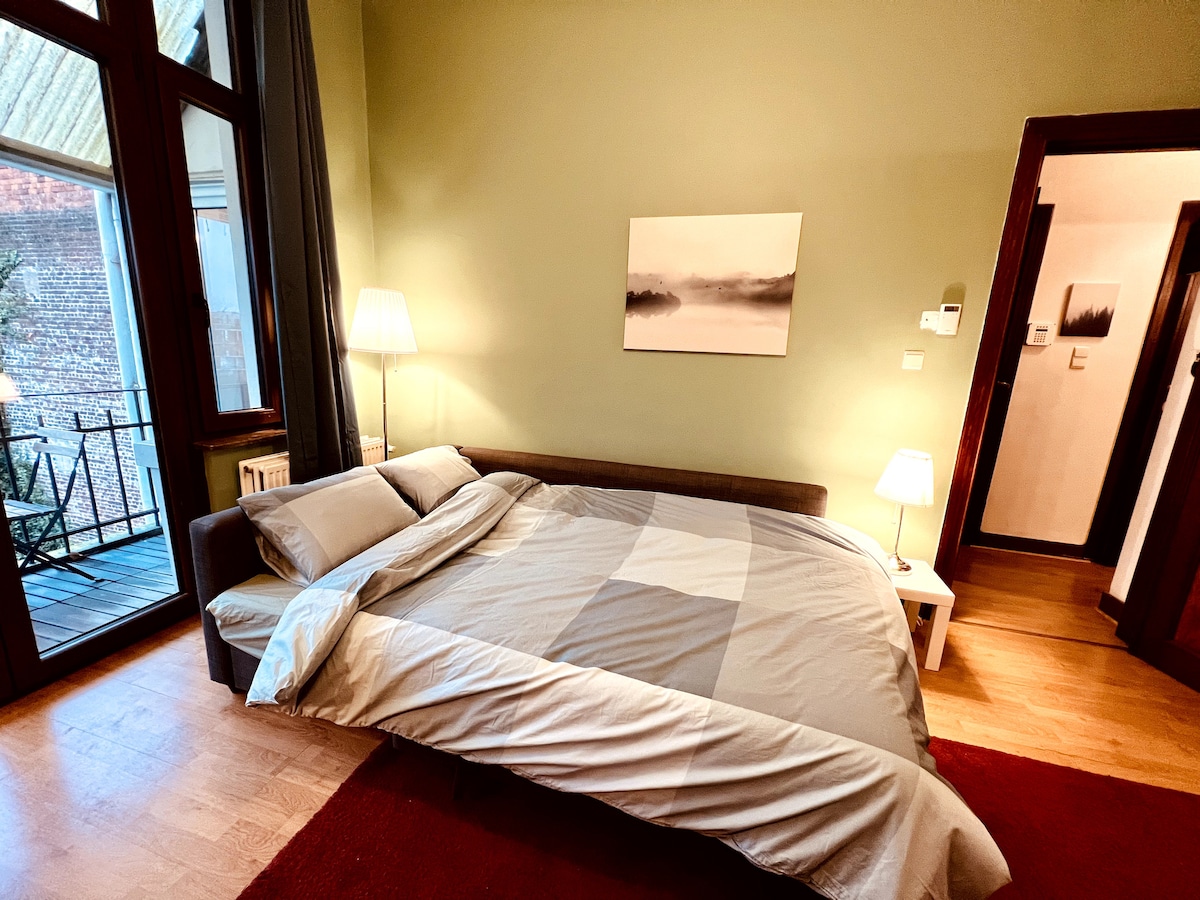 Popular Airbnb listing: Cozy and comfortable apt, well located - EU/VUB in Etterbeek