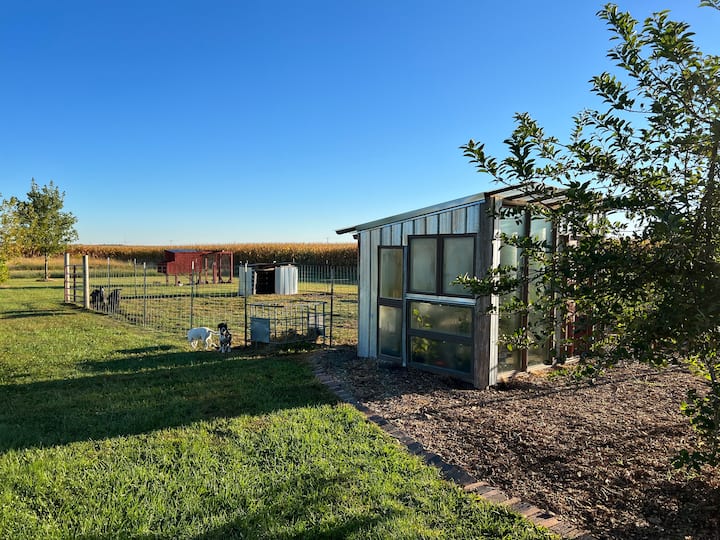 Country cottage tiny home. Guesthouses for Rent in Effingham