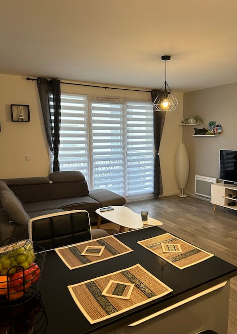 Successful Airbnb property: New 1-bedroom apartment in Chelles