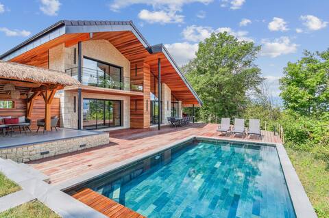 Leman Window - Lake View & SPA - Luxury Villa