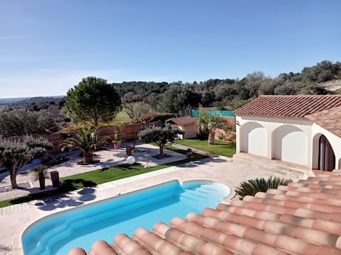 Villa en bordure de Garrigue