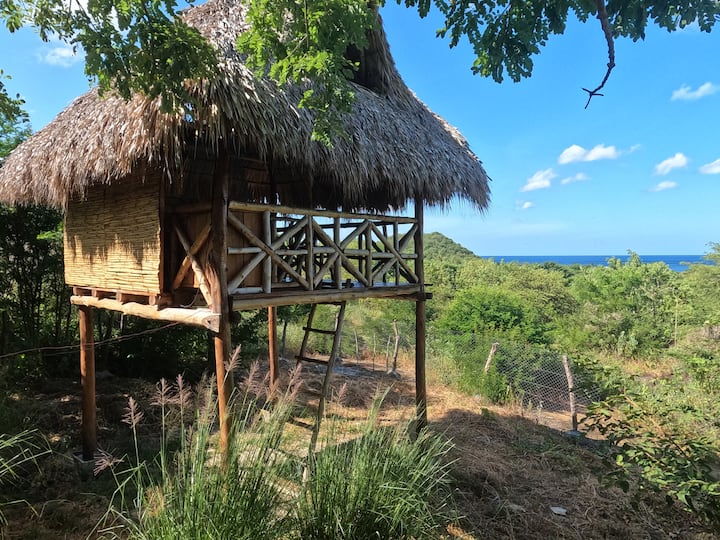 Private Palapa Ocean view 2nd floor in El Tránsito, León, Nicaragua