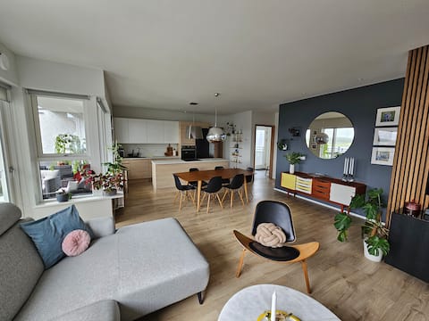 Newly built 4 bedroom penthouse with a view