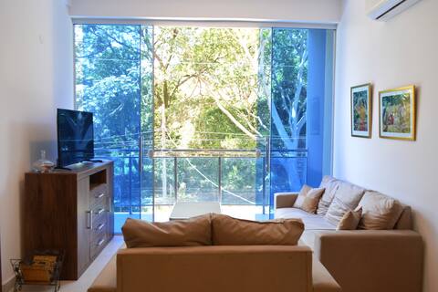 Lovely apartment with a pool in Lambaré.