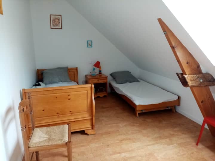 Planta 2ª Dormitorio 2 Camas individuales