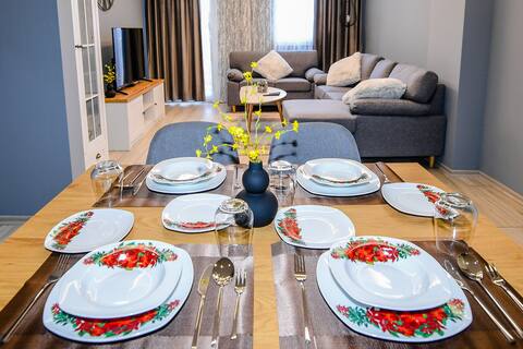Lovely modern condo in center of city