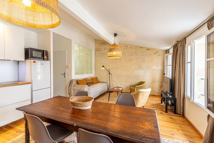 Bordeaux Jardin Public : T3 Rénové Immeuble Pierre gallery image 5