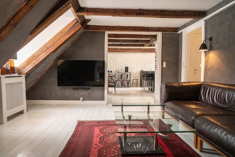 Successful Airbnb property: Beautiful loft in the heart of Copenhagen in Indre By