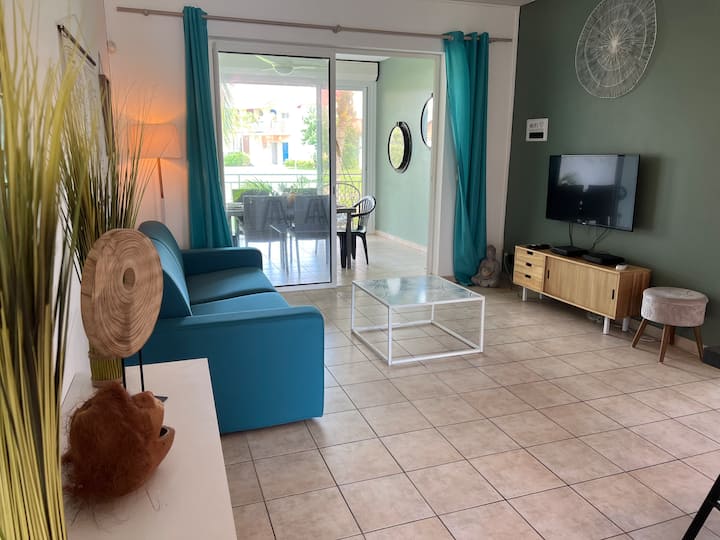 L’appartement Sous Les Tropiques De Crystal Beach - Saint-François