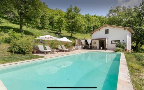 Pool house de la châtaigniere