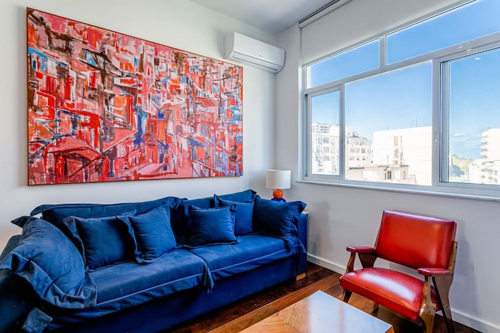 Stylish Bulhoes Apartment Ipanema View & Posto 6